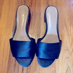 Size 6 Banana Republic Black Slides
